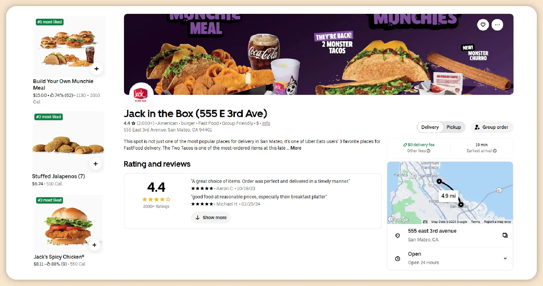 The Role of Restaurant and Delivery Data